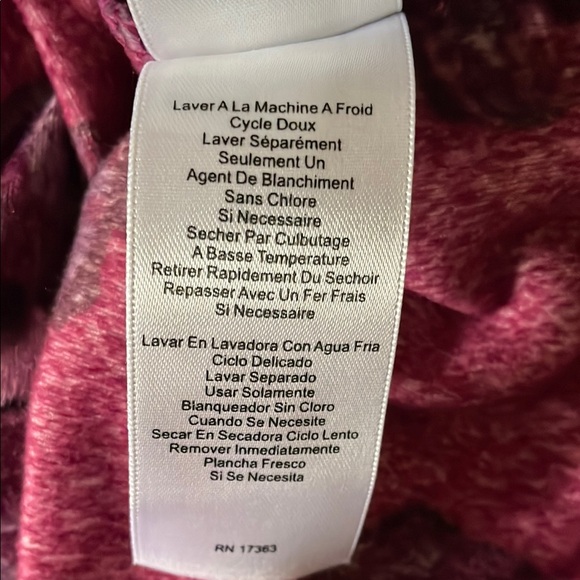 DKNY Floral Velvet Jacket - Burgundy. New without tag. - Picture 10 of 11